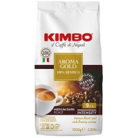 Kimbo Aroma Gold Coffee beans 100% Arabica 1Kg